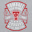 Close-up view of Tomball High School Cougars Grey Classic Unisex Hoodie 207