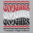 Close-up view of Tomball High School Cougars Grey Classic Unisex Hoodie 227