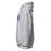 Left side view of Tompkins High School Falcons Grey Classic Unisex Hoodie 024