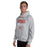 Man wearing MacArthur High School Generals Grey Classic Unisex Hoodie 034