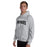 Man wearing Permian High School Panthers Grey Classic Unisex Hoodies 234