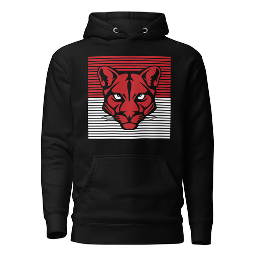 Tomball Cougars Premium Black Hoodie - Design 27