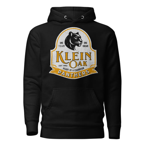 Klein Oak High School Panthers Premium Black Hoodie 202