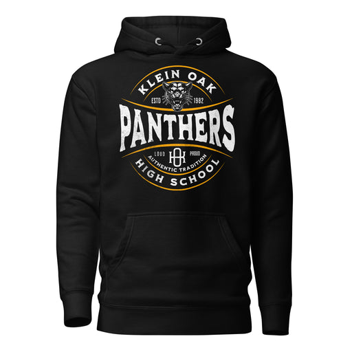 Klein Oak High School Panthers Premium Black Hoodie 203