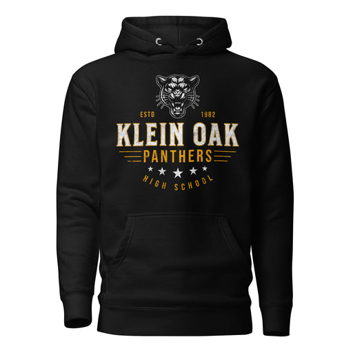 Klein Oak High School Panthers Premium Black Hoodie 204