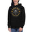 Woman wearing a Klein Oak High School Panthers Premium Black Hoodie 206