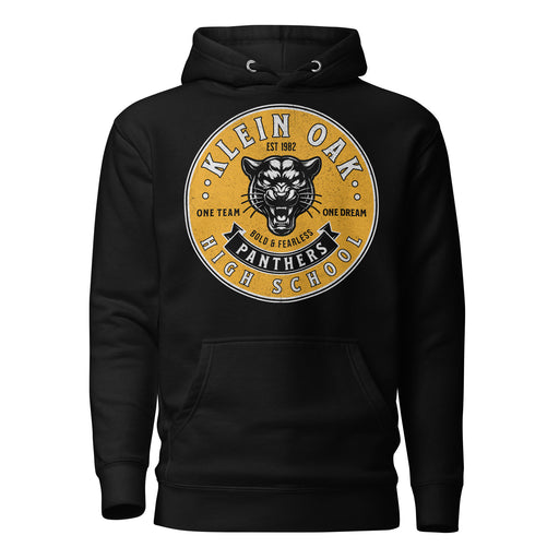 Klein Oak High School Panthers Premium Black Hoodie 207