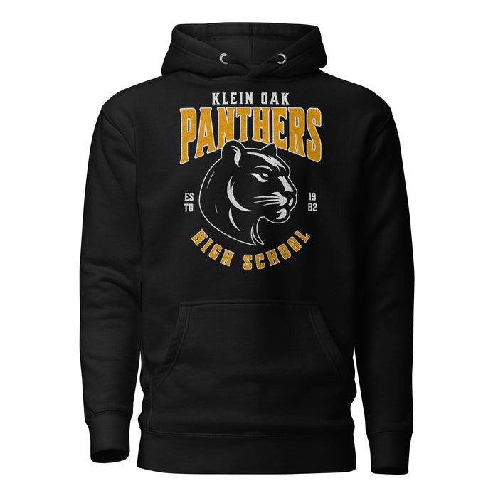 Klein Oak High School Panthers Premium Black Hoodie 208