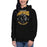 Woman wearing a Klein Oak High School Panthers Premium Black Hoodie 208