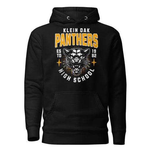 Klein Oak High School Panthers Premium Black Hoodie 217