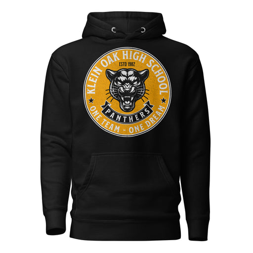 Klein Oak High School Panthers Premium Black Hoodie 218