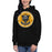 Woman wearing a Klein Oak High School Panthers Premium Black Hoodie 218