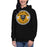 Woman wearing a Klein Oak High School Panthers Premium Black Hoodie 219