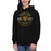 Woman wearing a Klein Oak High School Panthers Premium Black Hoodie 220