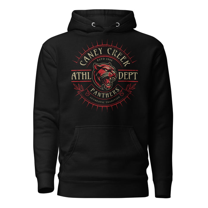 Caney Creek High School Panthers Black Premium Unisex Hoodie 201