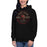 Woman wearing Caney Creek High School Panthers Black Premium Unisex Hoodie 201