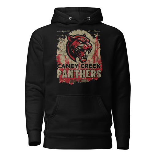 Caney Creek High School Panthers Black Premium Unisex Hoodie 202