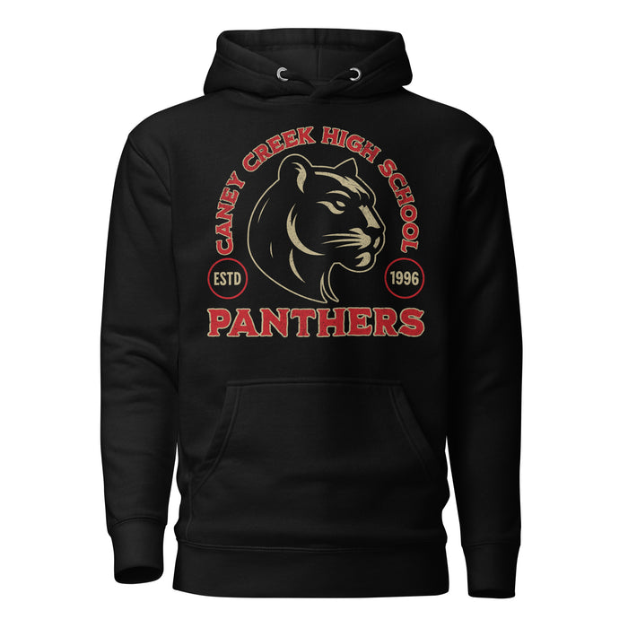 Caney Creek High School Panthers Black Premium Unisex Hoodie 208