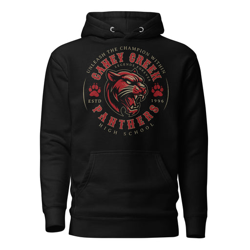 Caney Creek High School Panthers Black Premium Unisex Hoodie 210