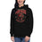 Woman wearing Caney Creek High School Panthers Black Premium Unisex Hoodie 211