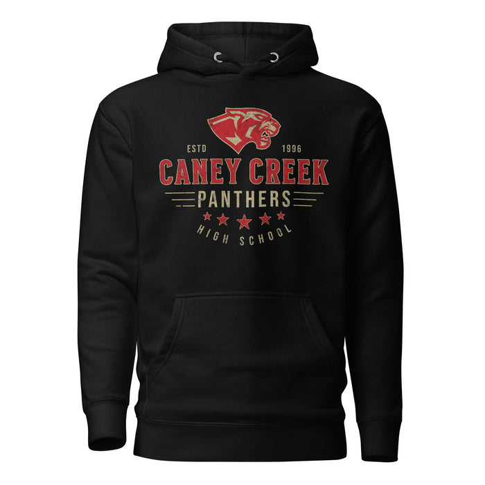 Caney Creek High School Panthers Black Premium Unisex Hoodie 217