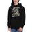 Woman wearing Conroe High School Tigers Black Premium Unisex Hoodie 205