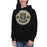 Woman wearing Conroe High School Tigers Black Premium Unisex Hoodie 215