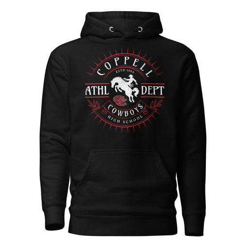 Coppell High School Cowboys Black Premium Unisex Hoodie 201