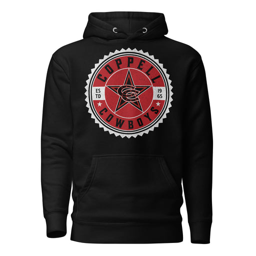 Coppell High School Cowboys Black Premium Unisex Hoodie 203