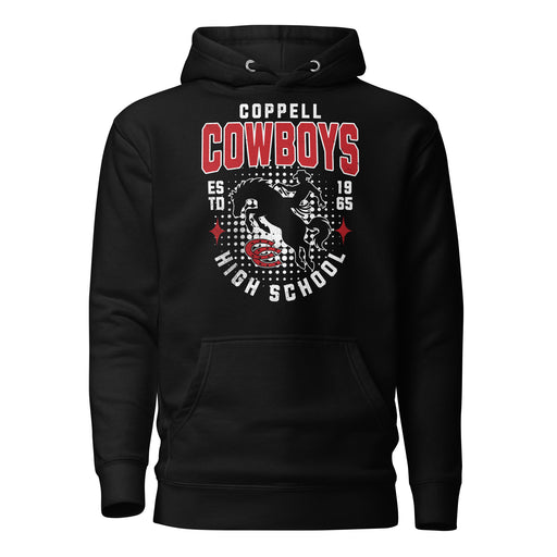 Coppell High School Cowboys Black Premium Unisex Hoodie 204