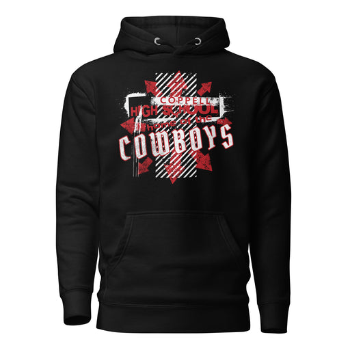 Coppell High School Cowboys Black Premium Unisex Hoodie 210