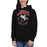 Woman wearing Coppell High School Cowboys Black Premium Unisex Hoodie 213