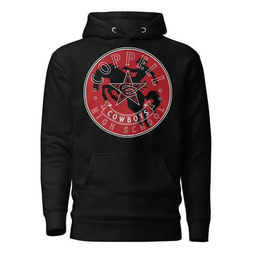 Coppell High School Cowboys Black Premium Unisex Hoodie 219