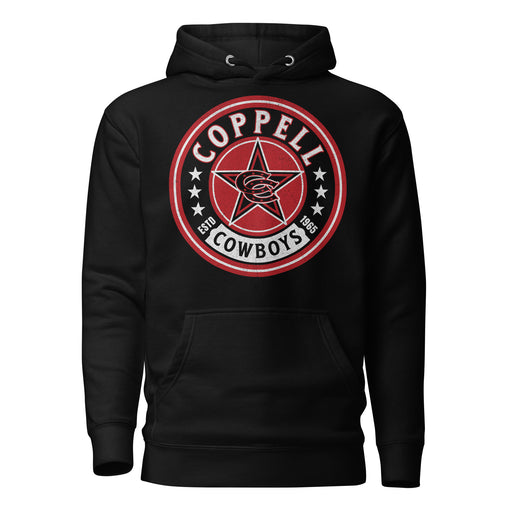 Coppell High School Cowboys Black Premium Unisex Hoodie 220