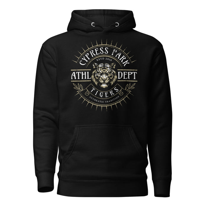 Cypress Park High School Tigers Black Premium Unisex Hoodie 201