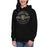 Woman wearing Cypress Park High School Tigers Black Premium Unisex Hoodie 201