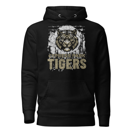 Cypress Park High School Tigers Black Premium Unisex Hoodie 202