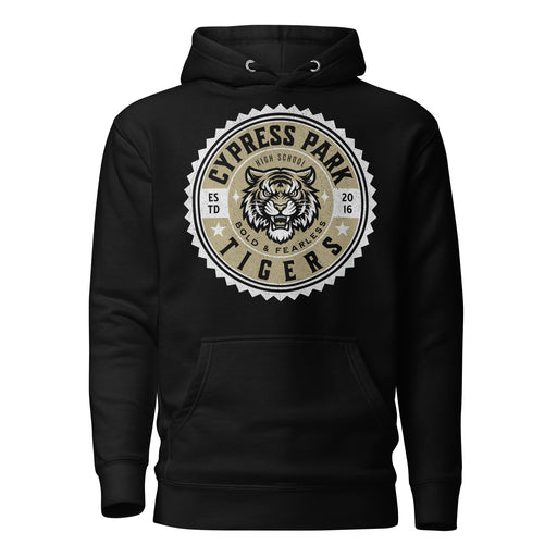 Cypress Park High School Tigers Black Premium Unisex Hoodie 203