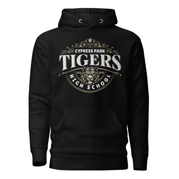 Cypress Park High School Tigers Black Premium Unisex Hoodie 211