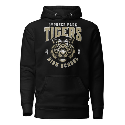 Cypress Park High School Tigers Black Premium Unisex Hoodie 213