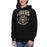 Woman wearing Cypress Park High School Tigers Black Premium Unisex Hoodie 213