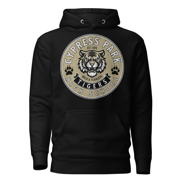 Cypress Park High School Tigers Black Premium Unisex Hoodie 215