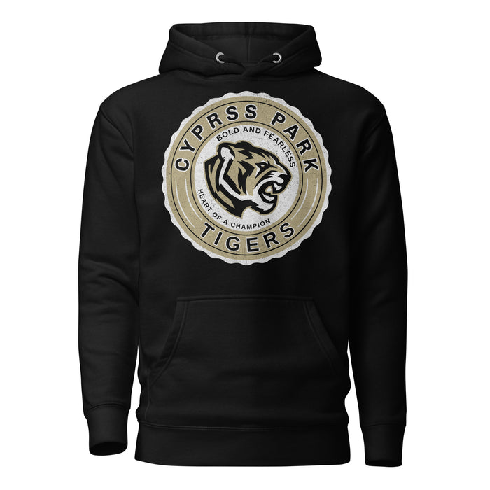 Cypress Park High School Tigers Black Premium Unisex Hoodie 216