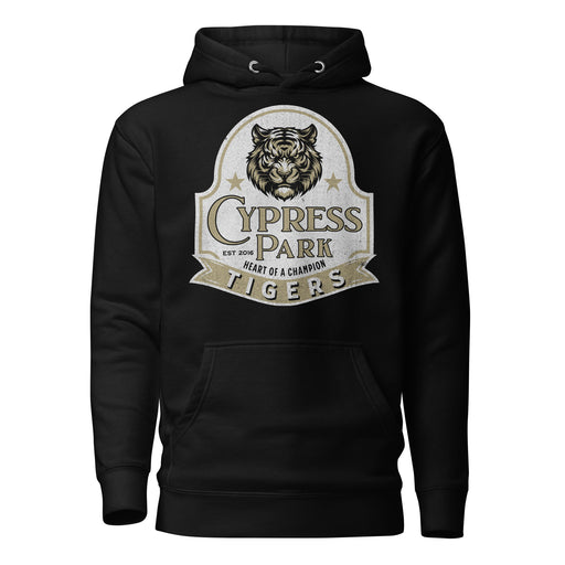 Cypress Park High School Tigers Black Premium Unisex Hoodie 219