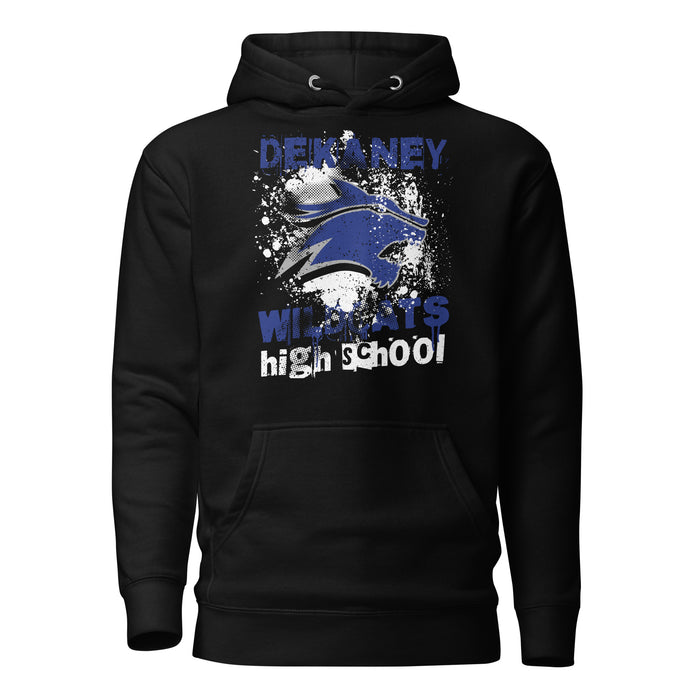 Dekaney High School Wildcats Black Premium Unisex Hoodie 205