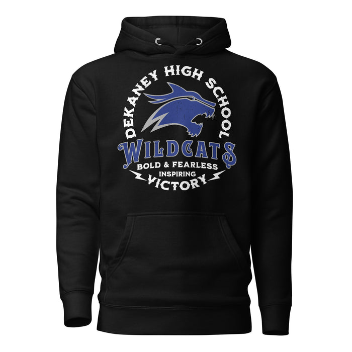 Dekaney High School Wildcats Black Premium Unisex Hoodie 206