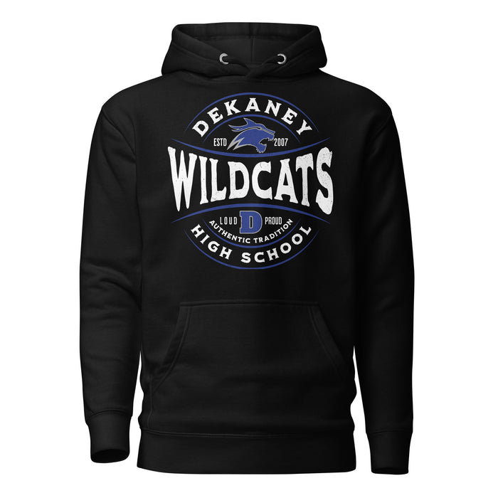 Dekaney High School Wildcats Black Premium Unisex Hoodie 218