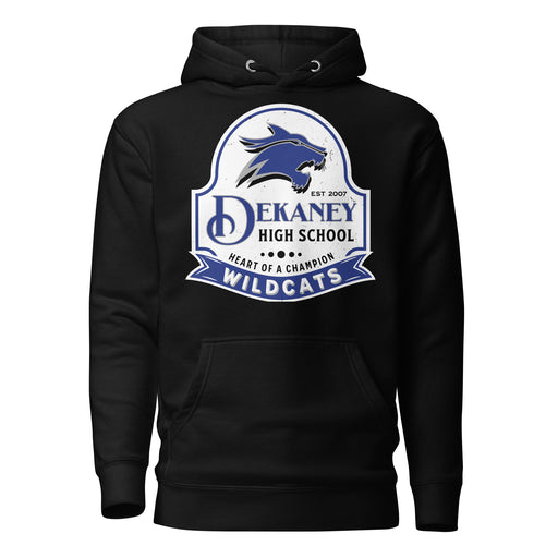 Dekaney High School Wildcats Black Premium Unisex Hoodie 219