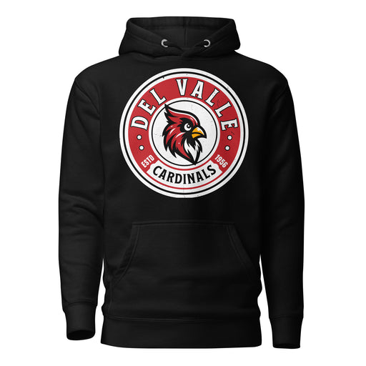 Del Valle High School Cardinals Black Premium Unisex Hoodie 220