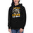 Woman wearing Hastings High School Bears Black Premium Unisex Hoodie 205